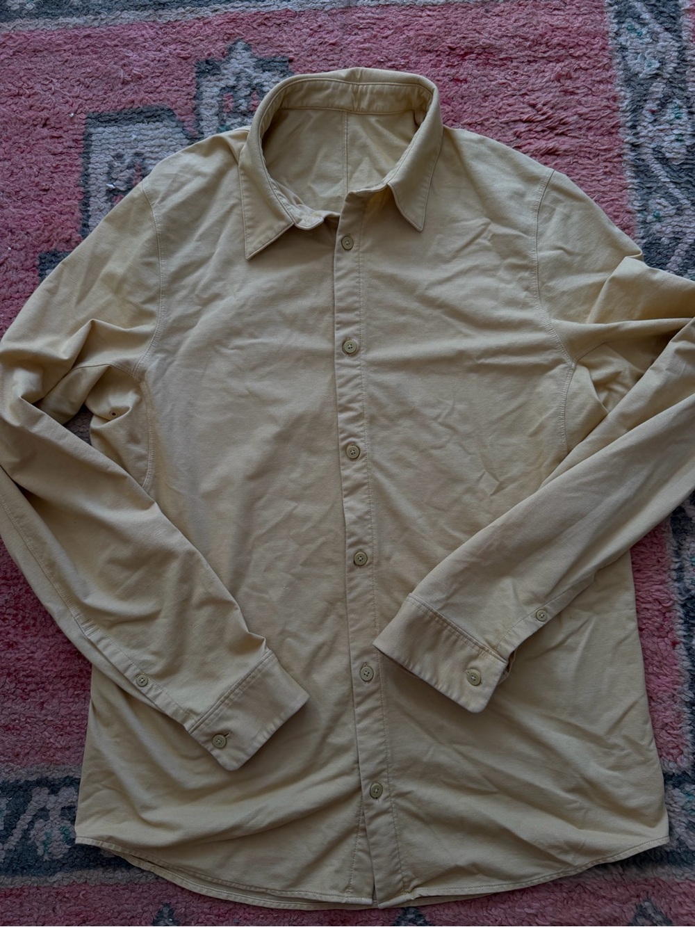 Lululemon Men's Long-Sleeve Button-Up Shirt